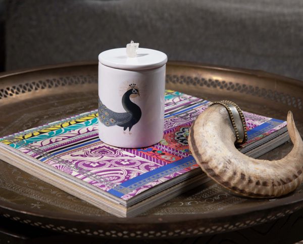 CANDELA PAVONE quarzo ialino TOTEM ANIMALS - immagine 13