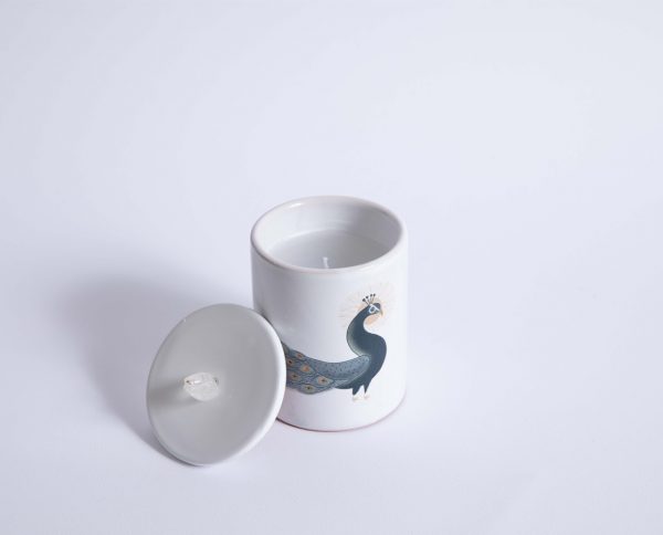 CANDELA PAVONE quarzo ialino TOTEM ANIMALS - immagine 2